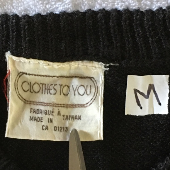 Vintage knit sweater - Picture 2 of 5